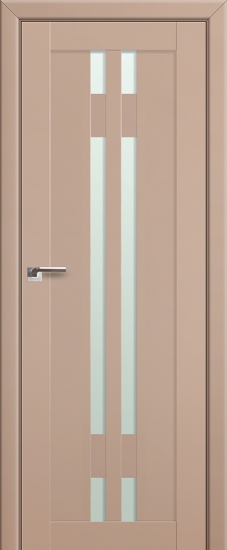 Profildoors Серия U модерн, модель 40U, Капучино, матовое стекло