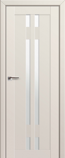 Profildoors Серия U модерн, модель 40U, Магнолия, Белый триплекс