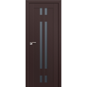 Profildoors Серия U модерн, модель 40U, Темно-коричневый, графит