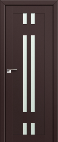 Profildoors Серия U модерн, модель 40U, Темно-коричневый, матовое стекло