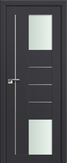 Profildoors Серия U модерн, модель 43U, Антрацит, матовое стекло