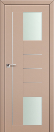 Profildoors Серия U модерн, модель 43U, Капучино, матовое стекло