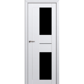 Profildoors Серия U модерн, модель 44U, Аляска, Черный триплекс