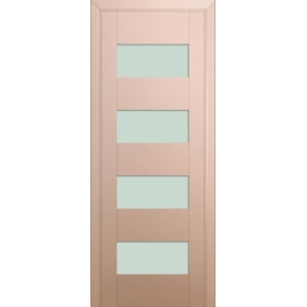 Двери в детскую Profildoors Серия U модерн, модель 46U, Капучино, матовое стекло
