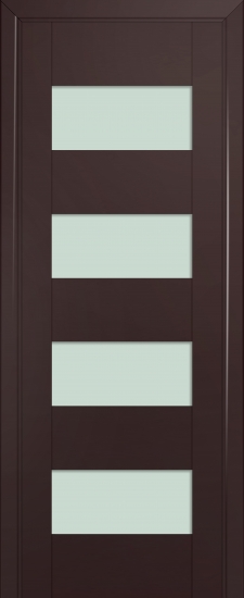 Profildoors Серия U модерн, модель 46U, Темно-коричневый, матовое стекло