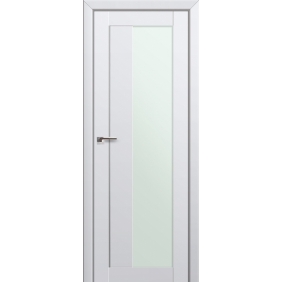 Profildoors Серия U модерн, модель 47U, Аляска, Белый триплекс