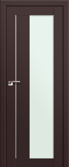 Profildoors Серия U модерн, модель 47U, Темно-коричневый, матовое стекло
