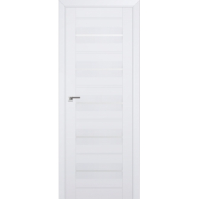 Profildoors Серия U модерн, модель 48U, Аляска, Белый триплекс