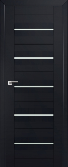 Profildoors Серия U модерн, модель 48U, Черный, матовое стекло