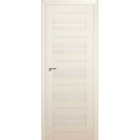 Profildoors Серия U модерн, модель 48U, Магнолия, Белый триплекс