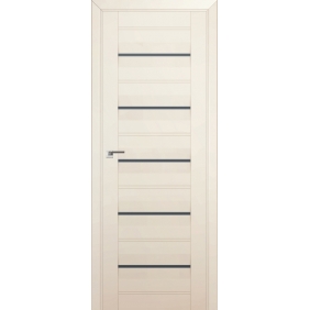 Profildoors Серия U модерн, модель 48U, Магнолия Сатинат, графит