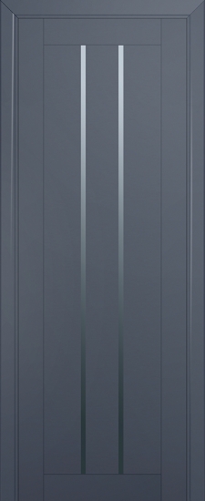 Profildoors Серия U модерн, модель 49U, Антрацит, графит
