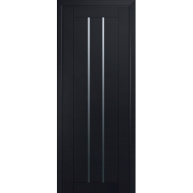 Profildoors Серия U модерн, модель 49U, Чёрный матовый, графит