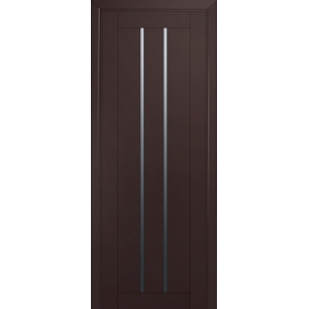 Profildoors Серия U модерн, модель 49U, Тёмно-коричневый, графит