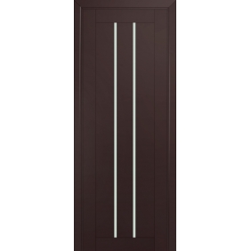 Profildoors Серия U модерн, модель 49U, Темно-коричневый, матовое стекло