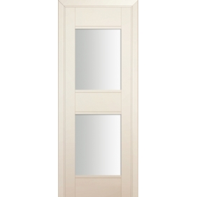 Двери в гостиную Profildoors Серия U модерн, модель 51U, Магнолия, Белый триплекс