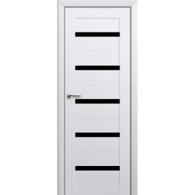 Profildoors Серия U модерн, модель 7U, Аляска, Черный триплекс