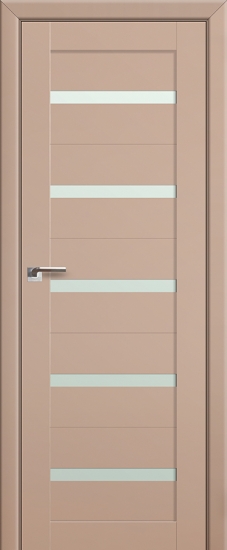 Profildoors Серия U модерн, модель 7U, Капучино, матовое стекло