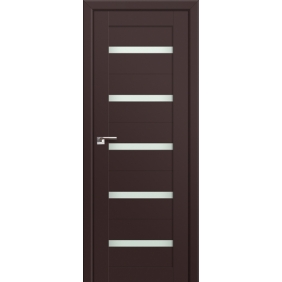 Profildoors Серия U модерн, модель 7U, Темно-коричневый, матовое стекло