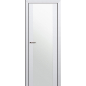 Profildoors Серия U модерн, модель 8U, Аляска, Белый триплекс