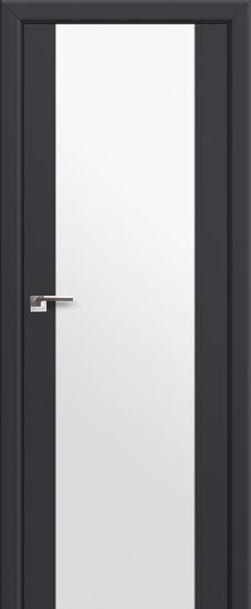 Profildoors Серия U модерн, модель 8U, Антрацит, Белый триплекс