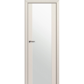 Profildoors Серия U модерн, модель 8U, Магнолия, Белый триплекс