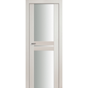 Двери коричневые Profildoors Серия X модерн, модель 10Х, белый триплекс 