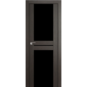 Profildoors Серия X модерн, модель 10Х, черный триплекс 