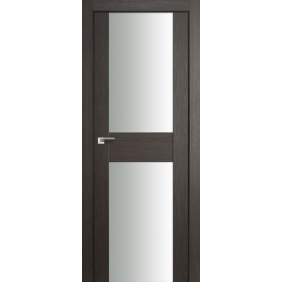 Двери коричневые Profildoors Серия X модерн, модель 11Х, белый триплекс