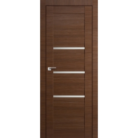 Двери коричневые Profildoors Серия X модерн, модель 18Х, Белый триплекс