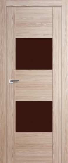 Profildoors Серия X модерн, модель 21Х, Lacobel коричневый лак