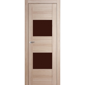 Profildoors Серия X модерн, модель 21Х, Lacobel коричневый лак