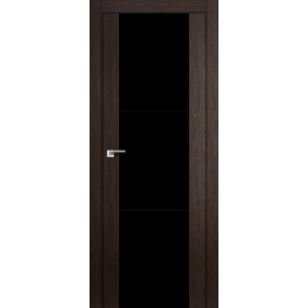 Profildoors Серия X модерн, модель 22Х, Lacobel чёрный лак