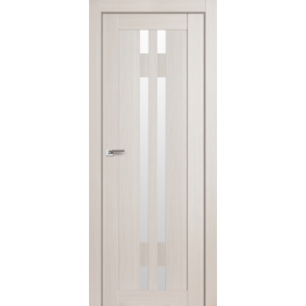 Двери частично остекленные Profildoors Серия X модерн, модель 40Х, белый триплекс