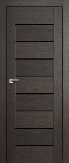 Profildoors Серия X модерн, модель 45Х, чёрный триплекс