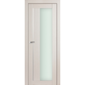 Двери в гостиную Profildoors Серия X модерн 47Х ЭшВайт Мелинга Стекло Матовое