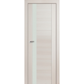 Двери коричневые Profildoors Серия X модерн, модель 62Х, lacobel белый лак