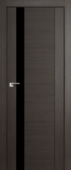 Profildoors Серия X модерн, модель 62Х, Lacobel чёрный лак