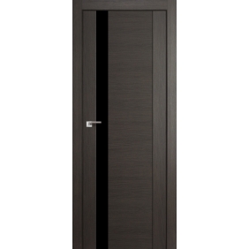 Двери Экошпон Profildoors Серия X модерн, модель 62Х, Lacobel чёрный лак