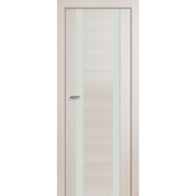 Двери Капучино Profildoors Серия X модерн, модель 63Х, lacobel белый лак