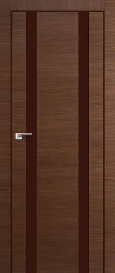 Profildoors Серия X модерн, модель 63Х, Lacobel коричневый лак