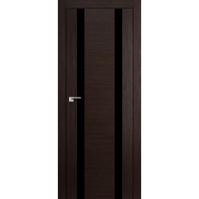 Двери Profildoors Profildoors Серия X модерн 63Х Венге мелинга, чёрный лак 