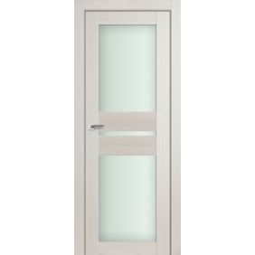Двери в гостиную Profildoors Серия X модерн 70Х ЭшВайт Мелинга Стекло Матовое