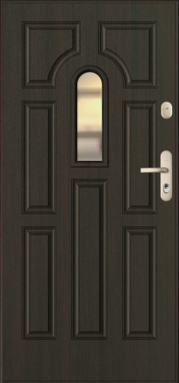 Дверь Gerda GWX (с витражом)