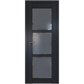 Profildoors Серия U классика, модель 2.13U, Square графит