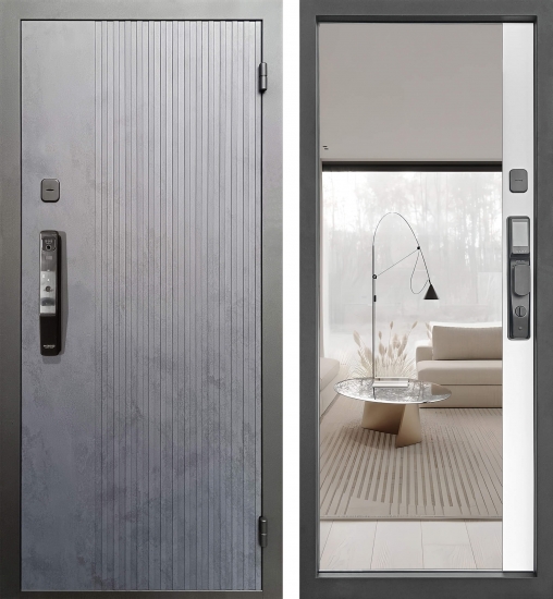 Металлическая дверь Промет Рона Смарт Зеркало