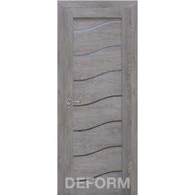 Двери серые DEFORM Серия D, модель D2