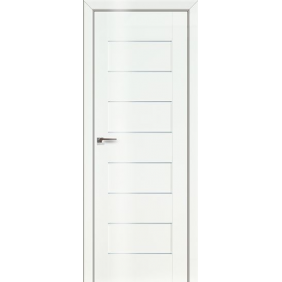 глянцевая Profildoors Серия L Белый люкс графит 45L