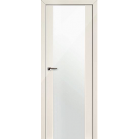 Двери остекленные глянцевая Profildoors Серия L Магнолия люкс белый триплекс 8L