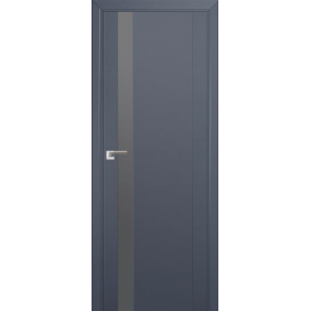 Profildoors Серия U модерн Антрацит, серебряный лак 62U 